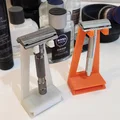 Đế treo dao cạo DE kèm khe chứa lưỡi (DE Safety Razor Stand with Blade Slot) - Thumbnail 5