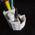 Ống Đựng Bút Chì (Pencil holder) Hình Bát Giác In Không Cần Support - Thumbnail 1