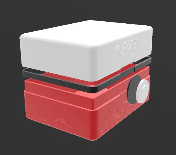 Hộp Đựng Thẻ Bài Pokemon Pikachu In 3D Độc Đáo - Image 3