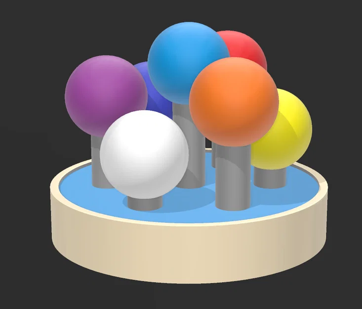 Mô hình trang trí 3D Quảng trường Quả cầu (Kikar HaKadurim) Lode - Image 4