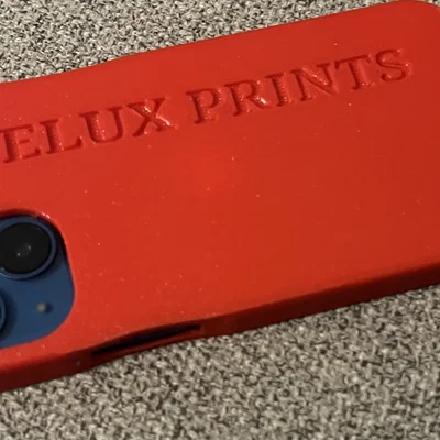 Ốp lưng iPhone 13 Mini tùy chỉnh in 3D bằng nhựa TPU