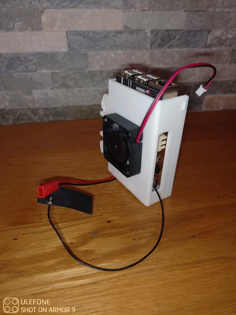 Vỏ hộp BTT PI gắn ray DIN bảo vệ bo mạch máy in 3D - Image 1