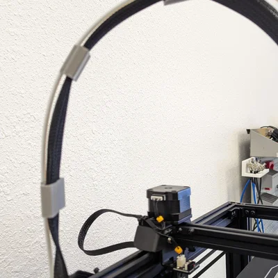 Ender 5S1 - Kẹp dẫn Cable & Bowden Tube Guide