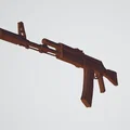 AK-47 (Avtomat Kalashnikova) - Mô hình 3D - Thumbnail 1