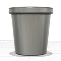 Chậu trồng cây để bàn thiết kế tối giản, dễ in 3D - Thumbnail 2