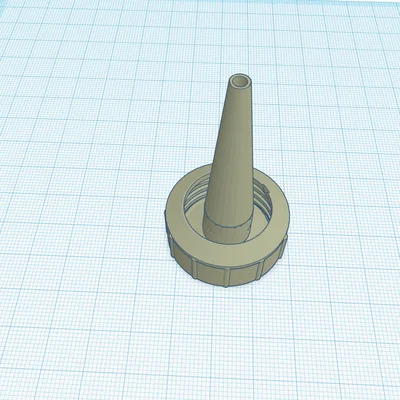 Adapter chai nước cho ống PEG (Water Bottle Adapter for PEG Tube)
