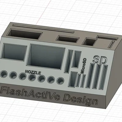 Giá/khay giữ dụng cụ cho máy in 3D (Werkzeughalter/Sortiment)