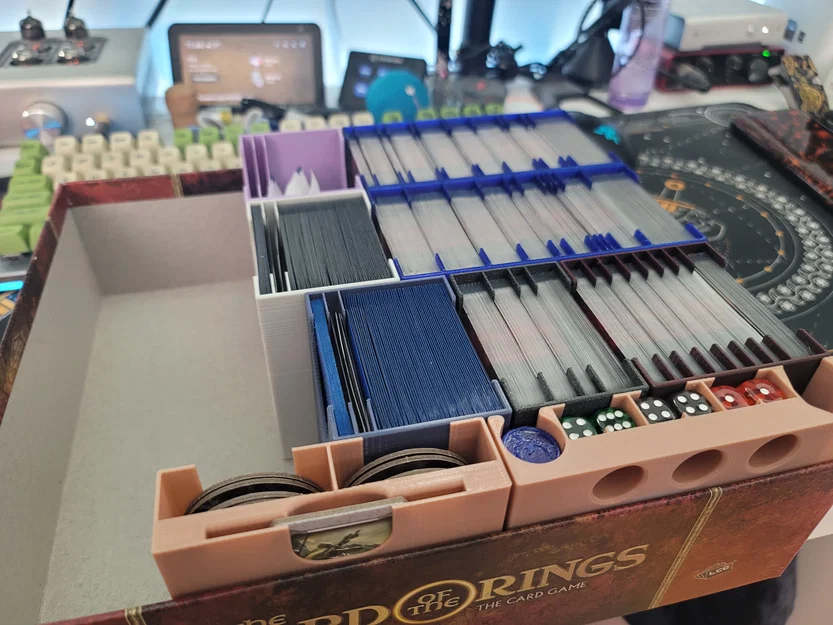 Khay đựng LOTR LCG: Campaign và Player Deck (deck holders) - Image 1
