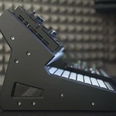 Khung Giá Đỡ Để Bàn Cho DIN Rail (Phong cách Synth Rack)