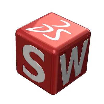 Khối lập phương kiểm tra in 2 màu SolidWorks (Logo Cube)