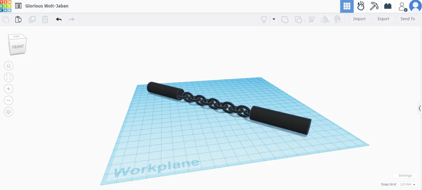 Mô hình côn nhị khúc in 3D (Working Nunchaku) độc đáo và linh hoạt - Image 1