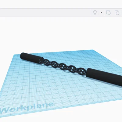 Mô hình côn nhị khúc in 3D (Working Nunchaku) độc đáo và linh hoạt