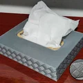 Nắp hộp khăn giấy vân sàn xe tải (truck floor pattern) - Thumbnail 1