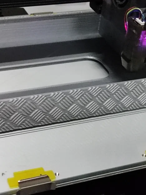 Nắp hộp khăn giấy vân sàn xe tải (truck floor pattern) - Image 4