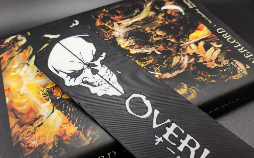 Thẻ đánh dấu trang sách 3D Overlord Ainz Ooal Gown độc đáo - Image 3