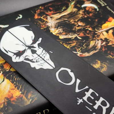 Thẻ đánh dấu trang sách 3D Overlord Ainz Ooal Gown độc đáo