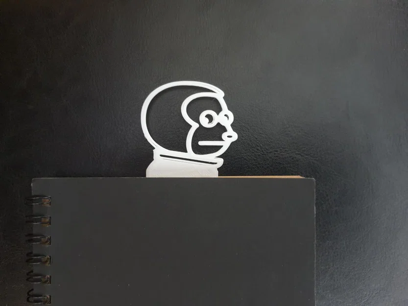 Kẹp sách meme chú khỉ nhìn đi chỗ khác - Monkey looking away Bookmark - Image 2