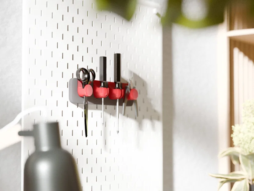 Bộ Organizer Dụng Cụ Tùy Biến cho Pegboard IKEA Skadis - Image 8