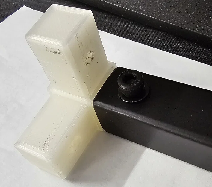 Khớp nối 3D chuyên dụng cho ống vuông 16mm (có khe bắt vít M4) - Image 3