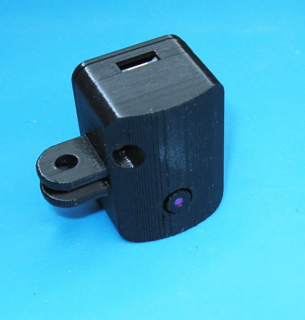 Vỏ cho ESP32-Camera kèm USB shield (có ngàm GoPro) - Image 1