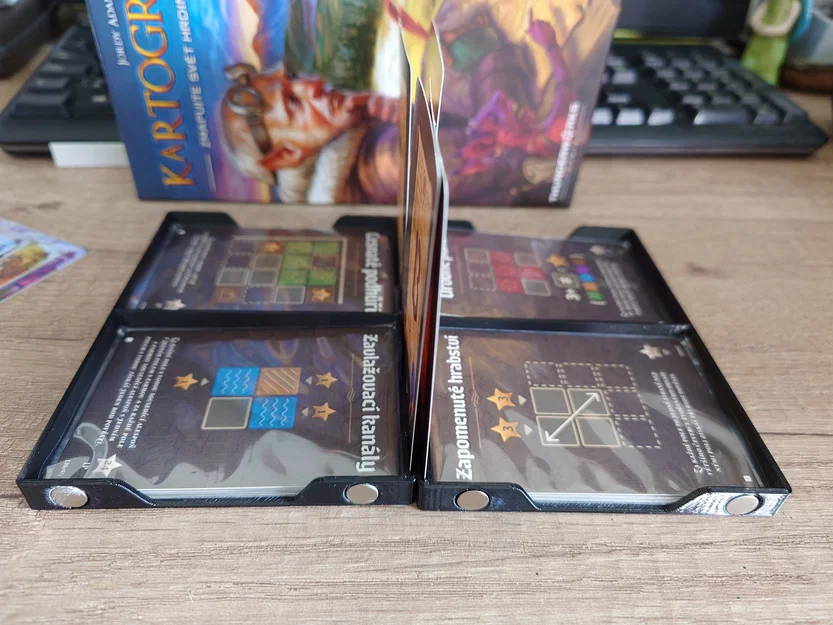 Insert + inlay cho Kartographers (fit cả bài bọc sleeves) - Image 3