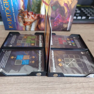 Insert + inlay cho Kartographers (fit cả bài bọc sleeves)