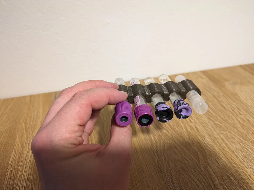Khay giữ ống nghiệm y tế 3D (Sample Vial Holder) tiện lợi - Image 2