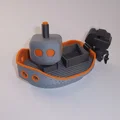 Fredi the little boat V2 – Thuyền đồ chơi nhỏ có thể bơi - Thumbnail 1