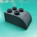 Mẫu gạch Lego Duplo vát cạnh in 3D đơn giản, chất lượng cao - Thumbnail 1