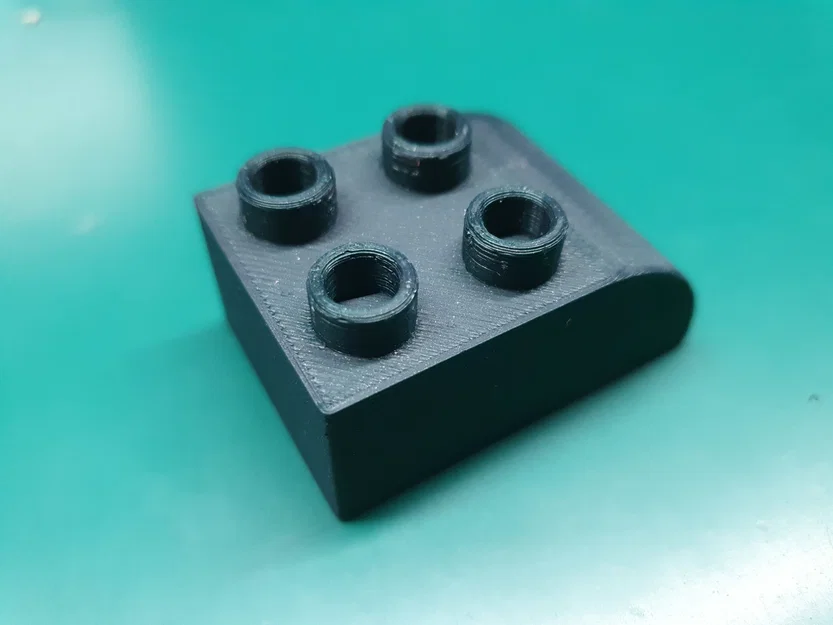 Mẫu gạch Lego Duplo vát cạnh in 3D đơn giản, chất lượng cao - Image 2