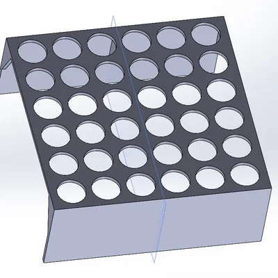 Kệ giữ 36 ống ly tâm 50ml (36x 50ml centrifuge tube holder rack)