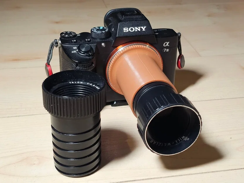 Adapter ngàm Sony E sang ống kính máy chiếu 42,5mm - Image 1