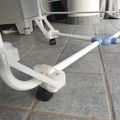 Adapter bánh xe Caster cho giá phơi đồ đứng (Vertical Rack) - Thumbnail 2