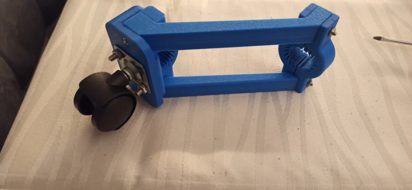 Adapter bánh xe Caster cho giá phơi đồ đứng (Vertical Rack) - Image 3