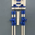 Ghế đôn 3Dowel Stool (dowel 25mm + bracket in 3D) - Thumbnail 4