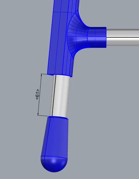 Ghế đôn 3Dowel Stool (dowel 25mm + bracket in 3D) - Image 7