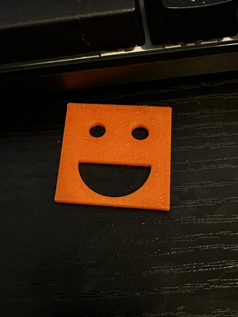 Khuôn vẽ hình mặt cười (Smiley Face Stencil) in 3D cực đáng yêu - Image 1