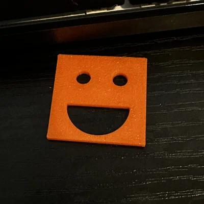 Khuôn vẽ hình mặt cười (Smiley Face Stencil) in 3D cực đáng yêu