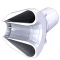 Đầu phun nước hồ bơi Intex (Kiểu quạt Dyson) - Tăng lưu lượng nước - Thumbnail 1