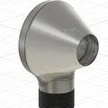 Đầu phun nước hồ bơi ren 1 1/2 inch kiểu quạt không cánh - Thumbnail 1