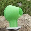 Đầu phun nước hồ bơi ren 1 1/2 inch kiểu quạt không cánh - Thumbnail 4