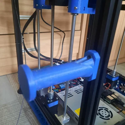 Giá treo cuộn nhựa 3D đơn giản gắn khung nhôm 20x20