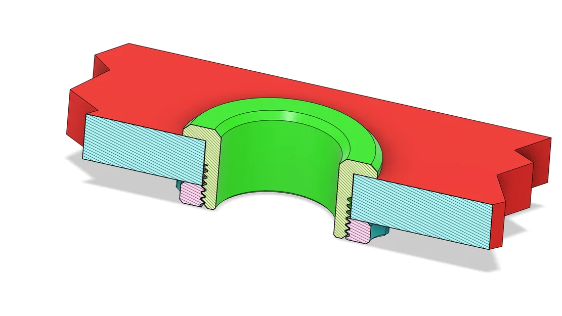 Marina Kabeldurchlass: Ø66 & Ø50mm cho tấm dày khoảng 20mm - Image 1