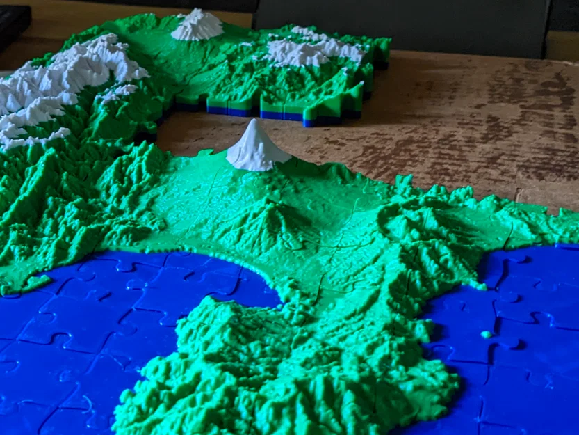Mô hình xếp hình núi Phú Sĩ (Mount Fuji Puzzle) - Image 2