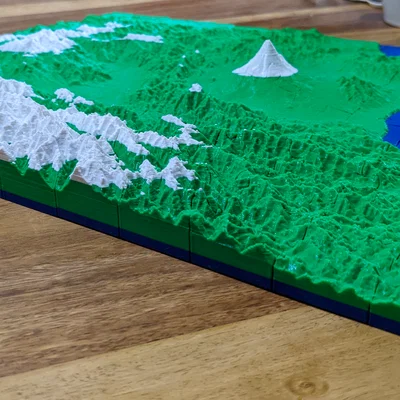 Mô hình xếp hình núi Phú Sĩ (Mount Fuji Puzzle)