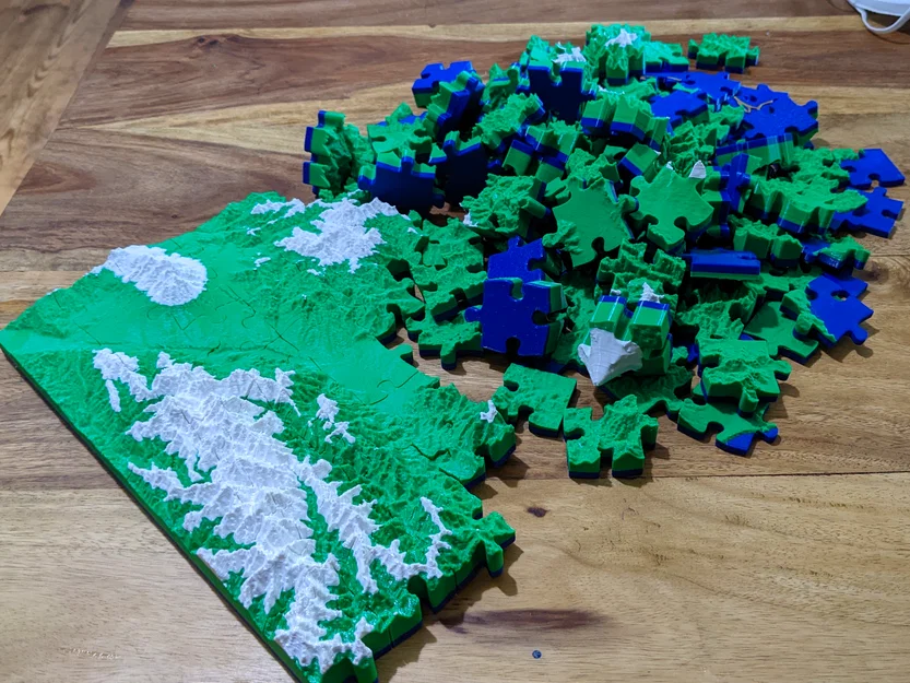 Mô hình xếp hình núi Phú Sĩ (Mount Fuji Puzzle) - Image 4