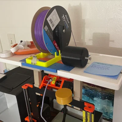 Kệ Lưu Trữ Spool Treo Phía Trên cho Prusa MK3S (Overhead Storage Shelf)