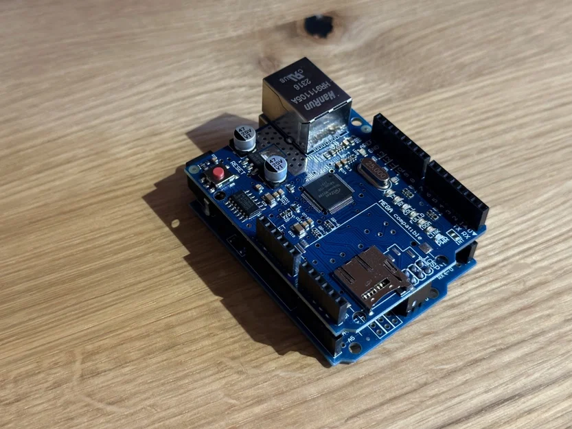 Hộp (case) Arduino UNO kèm Ethernet Shield - Image 4