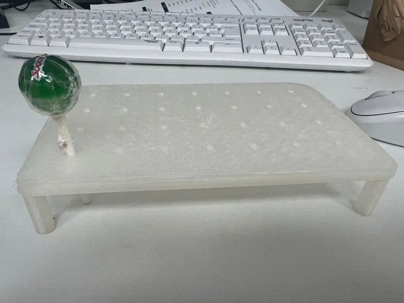 Khay 3D trưng bày kẹo mút và đồ dùng (Expositor con agujeros) - Image 1