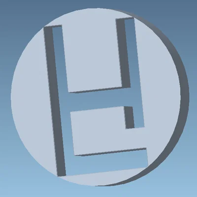 Logo mặt trước thay thế cho máy kéo Lindner đời 1996 (File in 3D)